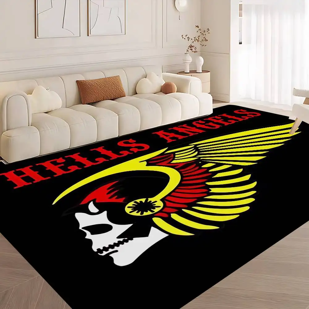 H-Hells A-Angels Floor Mat Nordic Style Home Doormat Bathroom-Toilet Mats Bedroom Hotel Decor Mat