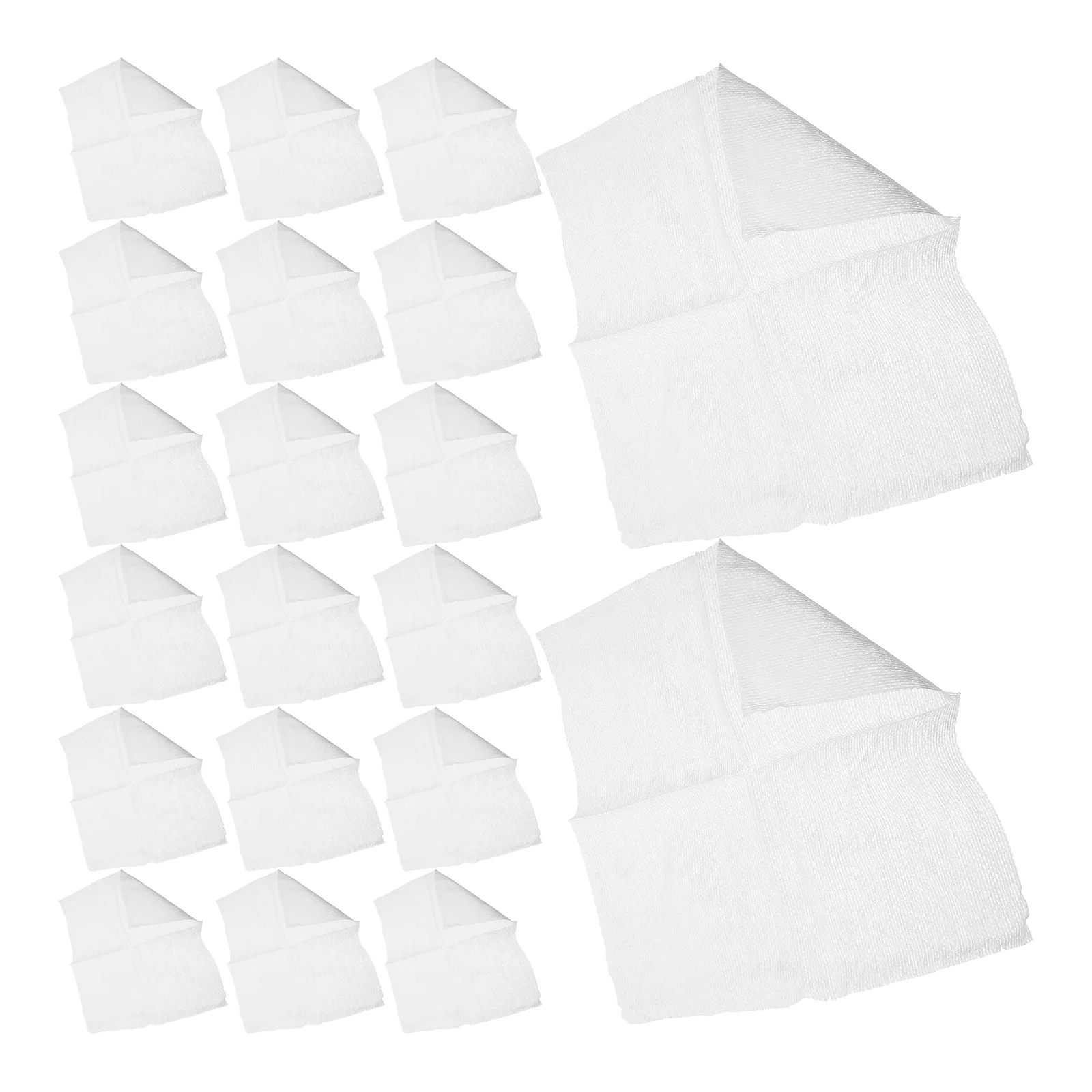 

200pcs Non Woven Fabric Sheets Soft Makeup Remover Pads Face Cleansing Facial Cleaning Travel Size 10x10cm Square Pads