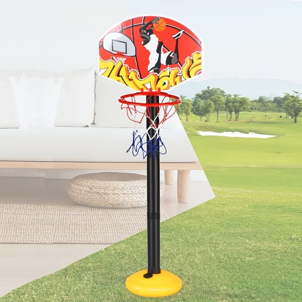 Kids Adjustable Basketball Hoop Indoor/Outdoor Fun Boy Basketball Outdoor Basketball Sport Toys for Kids Baby Toys Children Toys