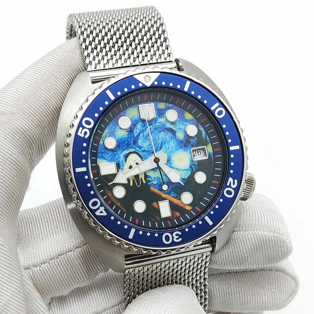 Nuevo reloj mecánico automático de negocios para hombre, movimiento NH35, esfera estéril luminosa superbrillante, reloj resistente al agua de acero inoxidable