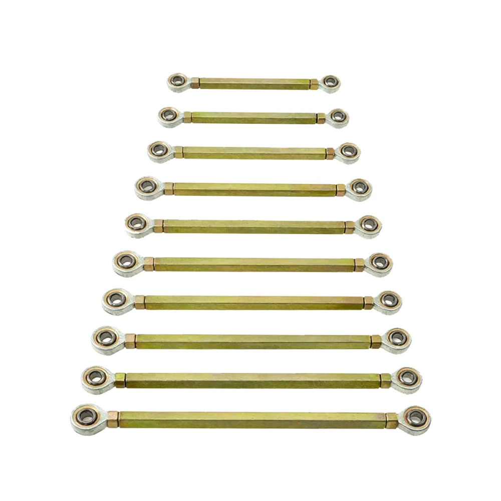 

For DIY steel pipe four-wheel go-kart ATV modification accessories steering ball head tie rod fish eye head M10 wholesale