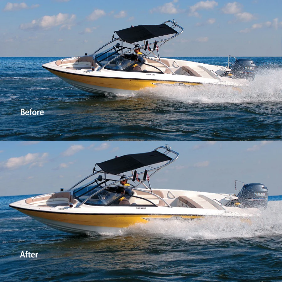 

Стабилизатор подводного крыла подвесного мотора для двигателей мощностью до 40 л.с., снижает кавитацию иpoising, улучшает эффективность топлива, нейлоновый плавник