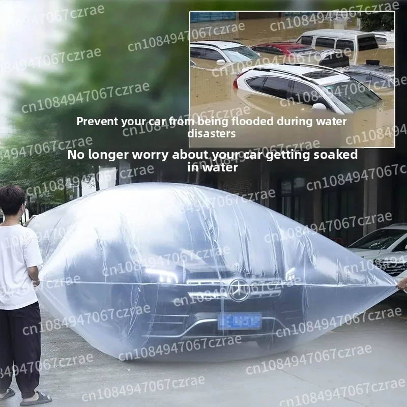 Thickened extra large car waterproof bag PE plastic bag all-inclusive sealing artifact protective bag 400x700