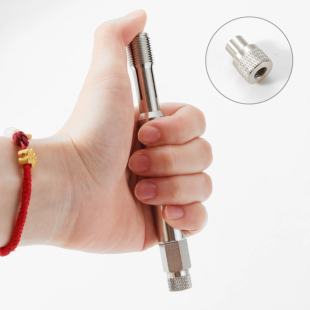 14 мм задний кран, инструмент для ремонта резьбы для мотоцикла, выпрямление свечей зажигания, складной инструмент для фиксации поврежденной резьбы   ﻿