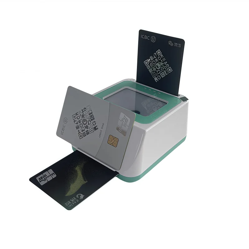 Pemindai Barcode 4 in 1 NFC EMV Kartu Kredit Kartu Pintar untuk Sistem Pembayaran F600