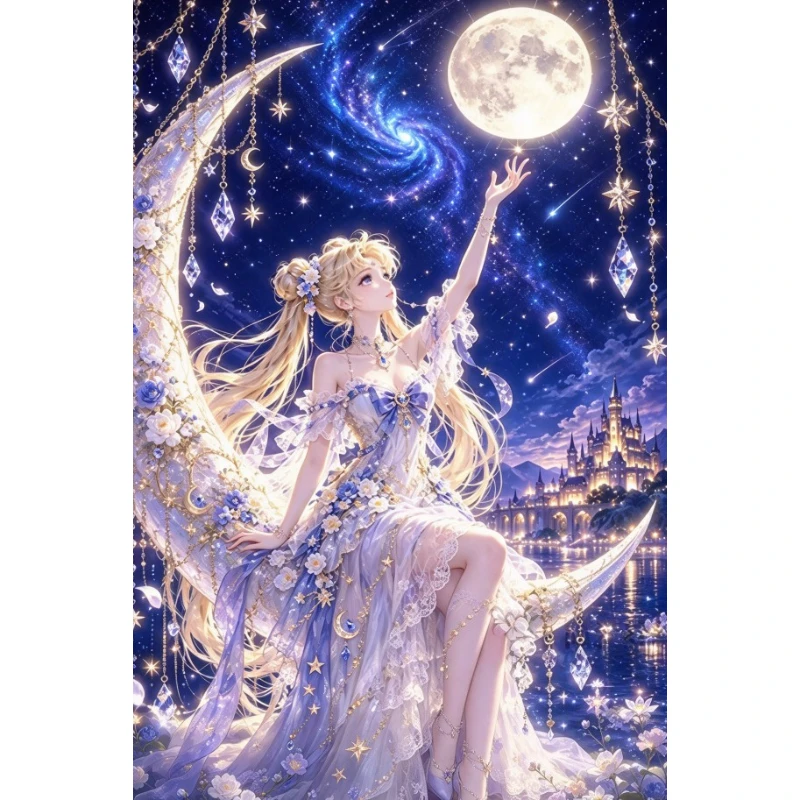 500/1000/1200/2000PCS Puzzle Sailor Moon Magical Anime Jigsaw Modern Home Decor Family Interactive Gift Holiday Gifts