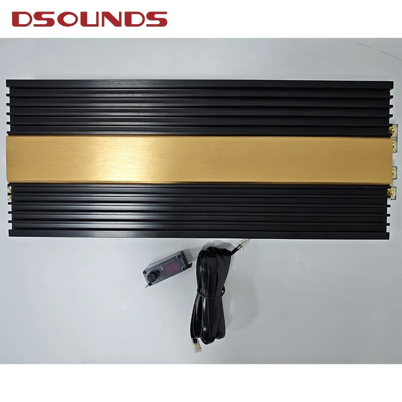 4000 Wrms bei 1 Ω Bass-Auto-Verstärker, koreanisches Design, Mono-Block-Auto-Audio-Verstärker für Auto-Subwoofer