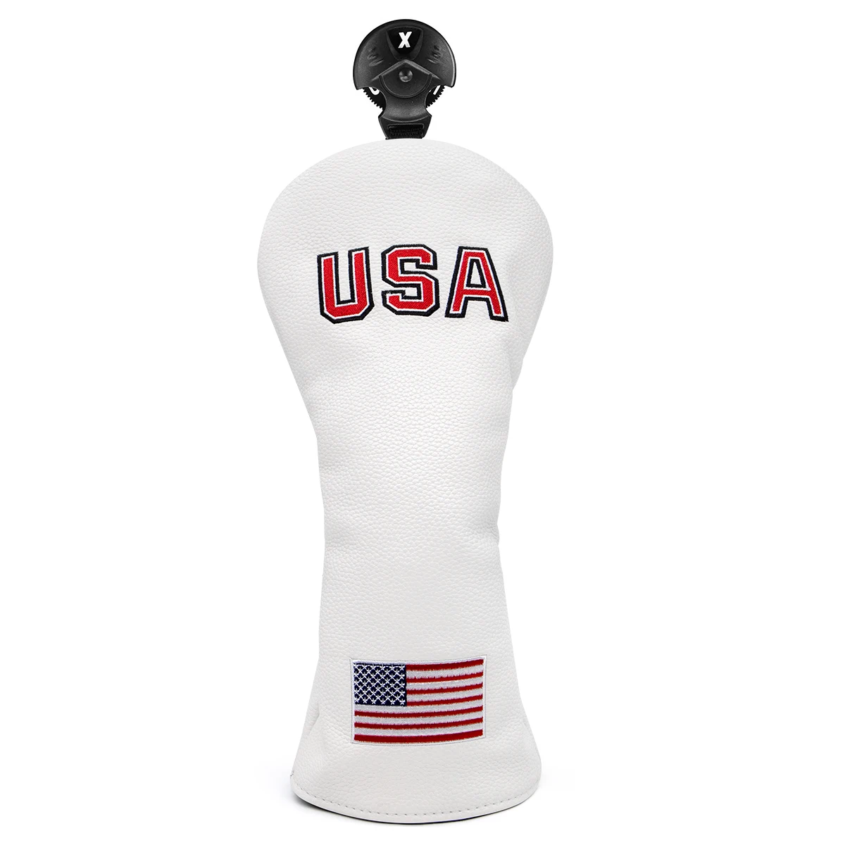 USA Flag Golf Club Head Covers Golf Wood Head Cover for Driver Fairway Wood Covers Hybrid Headcoves