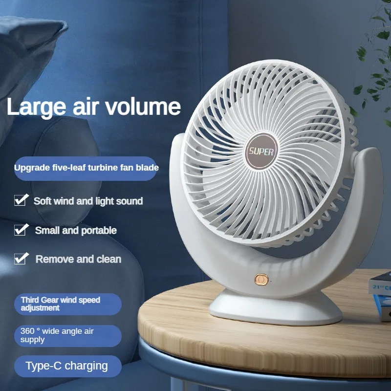 

USB Electric Desktop Fan Mini Air Conditioner Venty Fan Portable with 3 Speeds Usb Ventilation Fans Suitable for Bedroom Outdoor