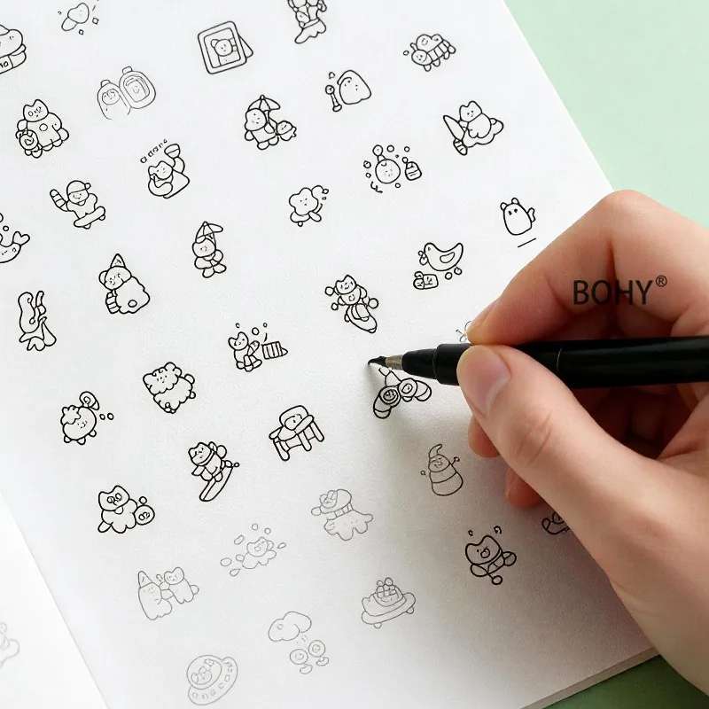 1 Adult Decompression Coloring Book , Themes Such As Cats, Lions, Giraffes, Marine Animals, and Daily Necessities, 32 Pages