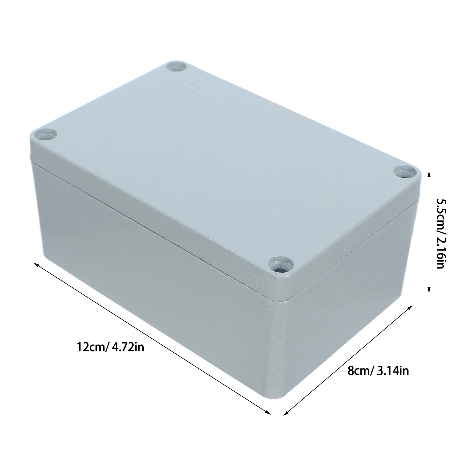 IP66 Waterproof Outdoor Aluminum Alloy Junction Box Weatherproof Electrical Enclosure Metal Project Box for Outdoor Wiring