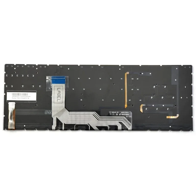 D+New For HP Omen 15-EK 15-EK0019NR 15-EN 15-EN0013DX 15-EN0023DX 15-EN1013DX laptop keyboard US black with Per-Key RGB backlit