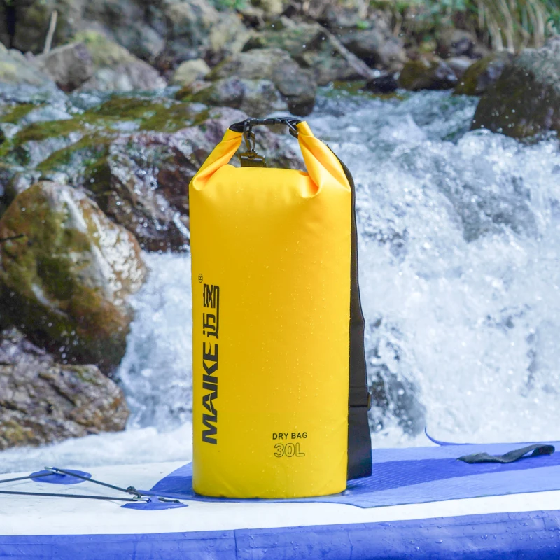 Maike مقاوم للماء حقيبة جافة على ظهره المشي لمسافات طويلة 5/10/15/20/25/30L مقاوم للماء على ظهره للنساء الرجال التجديف التخييم حقيبة ترحال