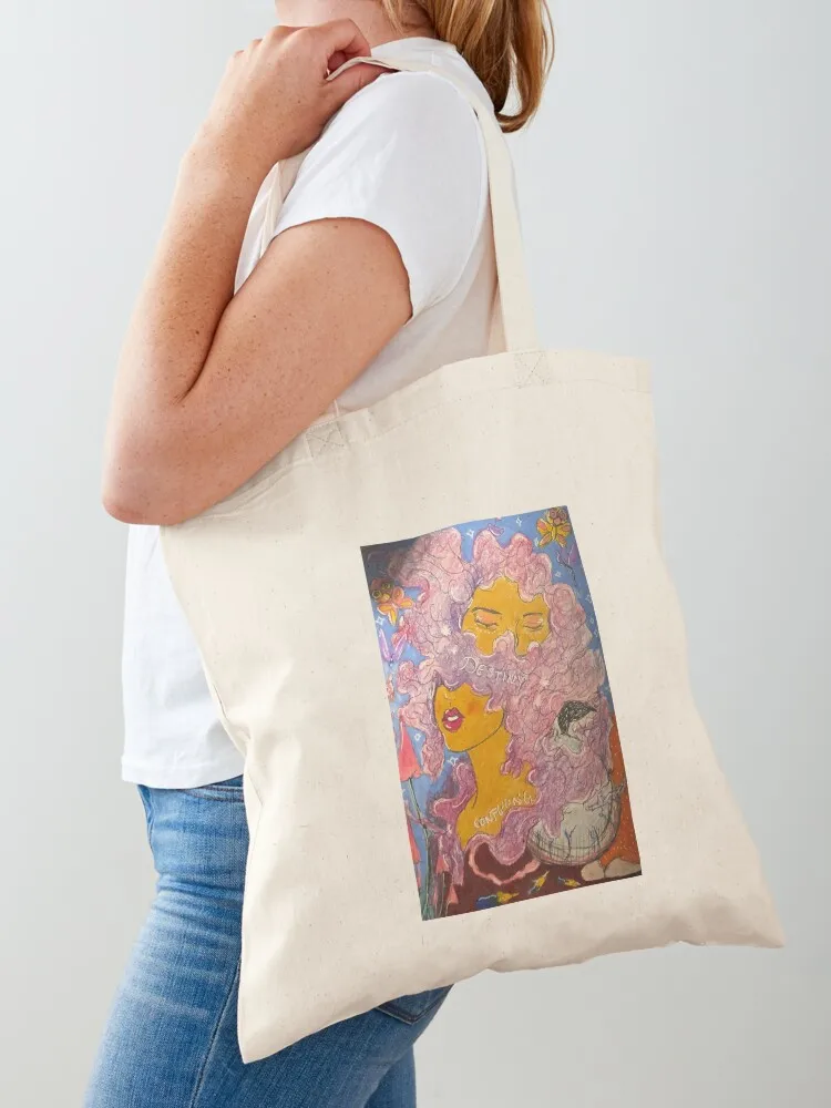 

Transcend Tote Bag canvas tote the female men