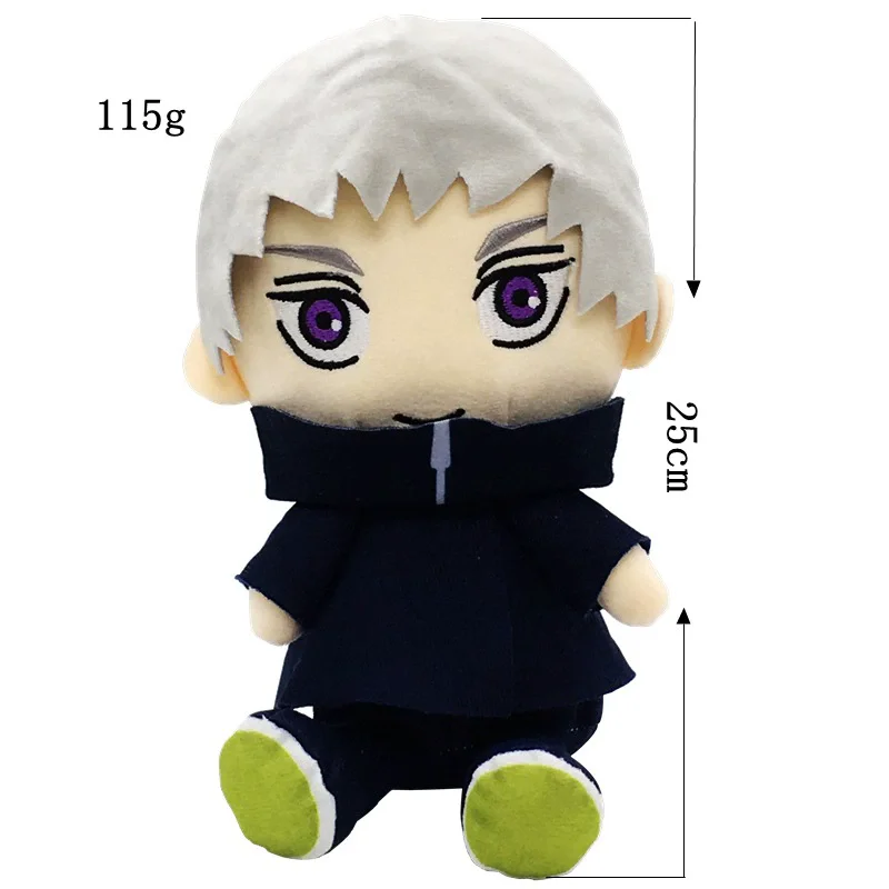 Jujutsu Line Push Satoru Gegenseitige Hilfe Fushiguro Megumi Kojo Yuji Inumaki Thorn Anime Figur Shiied Cute Doll Kindergeschenk und Y – Detail 4