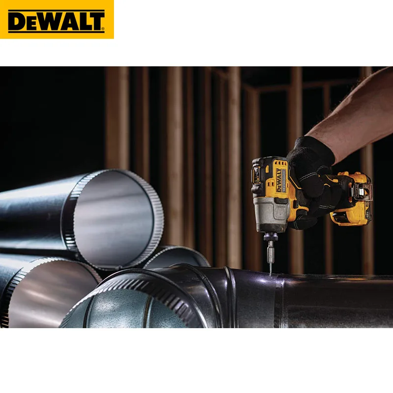 DEWALT DCF801 12V Impact Driver 1/4-Inch Xtreme Brushless Cordless Rechargeable Electric Screwdriver Drill Power Tools