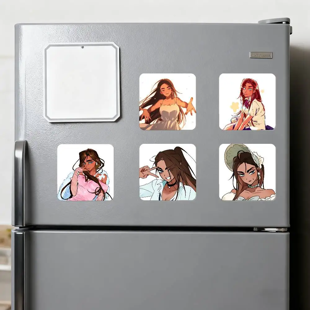 Hyuna Alien Stage Refrigerator Magnet Square Stickers - Can Be Used To Personalize Home Decoration And Are Ideal Keepsakes 、