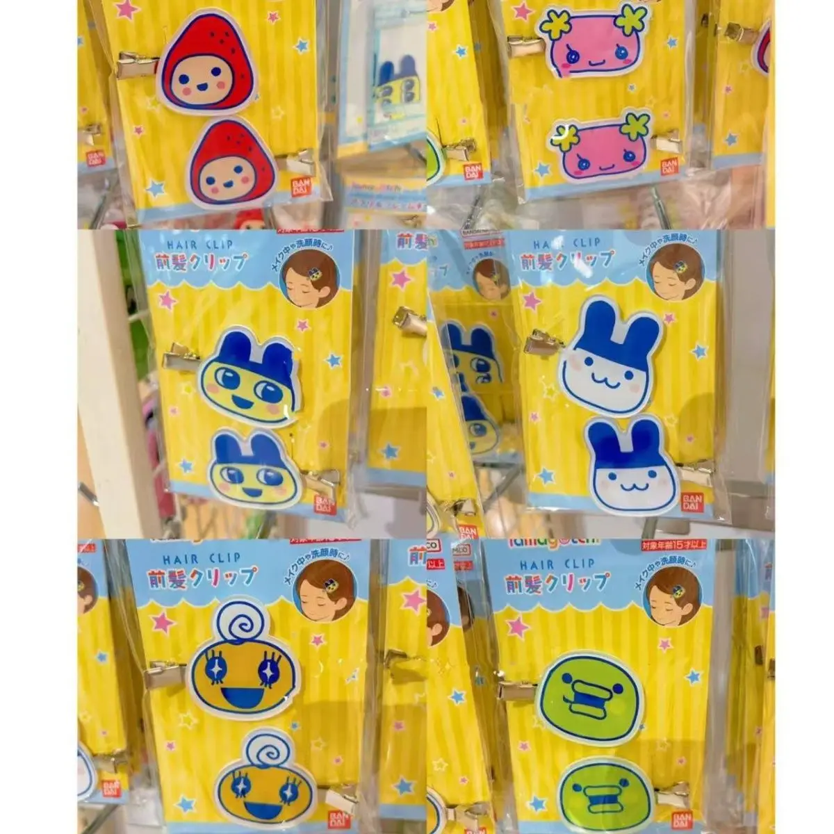 

Bandai Electronic pet tamagotchi cute mametchi mimitchi peripheral hair clip bangs clip broken hair side clip hair accessories