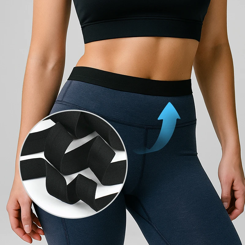 

25-50mm 2/5/10Yards Nylon Y-Shape Elastics Bands for Pants Underwear Double-Edge Velvet Rubber Band Belt DIY Sewing Accessories