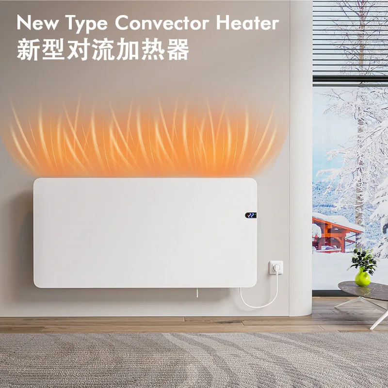 

Конвекционный обогреватель Настенный обогреватель Интеллектуальный электрический обогреватель с постоянной температурой и таймером Бытовой энергосберегающий радиатор