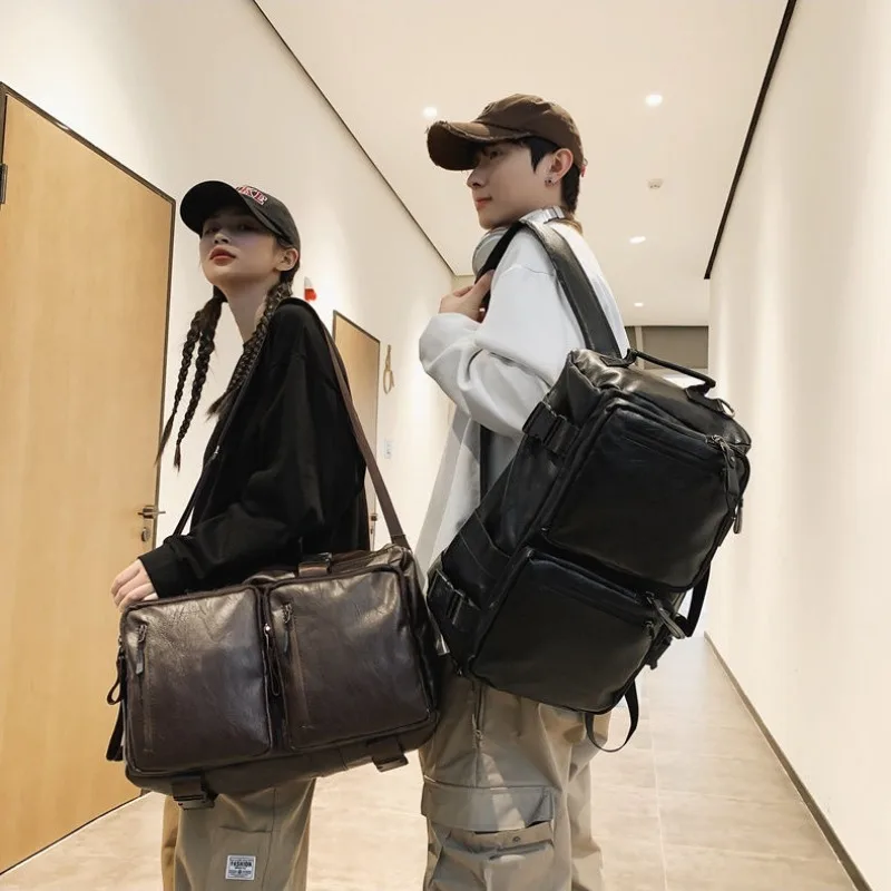 

multifunction New style backpack fallow Travel Bag handbag backpack Large capacity Crossbody bag journey gentleman