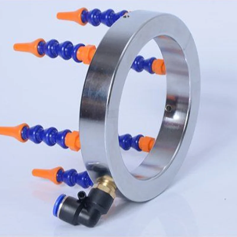 100mm Water Cooling Spray Ring, Universal Cooler with 6 Spray Nozzles