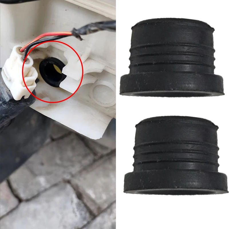 

2X уплотнение для омывателя лобового стекла, втулка для резервуара для воды, пробка для Peugeot, Ford, Citroen, Kia, Hyundai