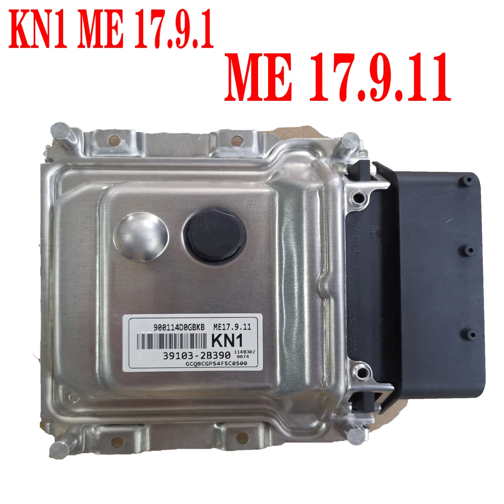 

KN1 ME 17.9.11 39103 2B390 Car Engine Computer Board Electronic Control Unit For Hyundai 39103 2B390