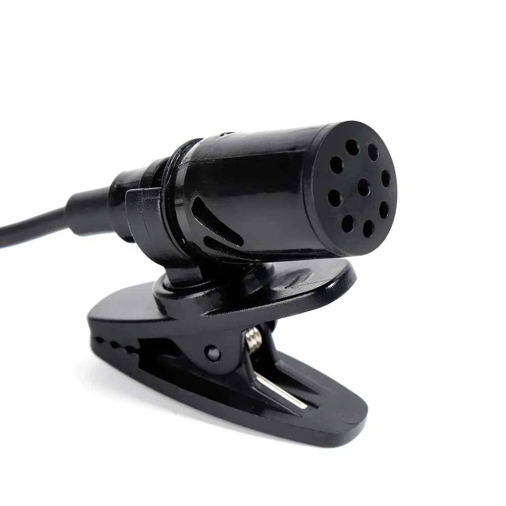Noise Reduction Mini For Phone Laptop Audio Wired Recording Teaching 3.5mm Jack Lavalier Condenser Mic Clip-On Lapel Microphone