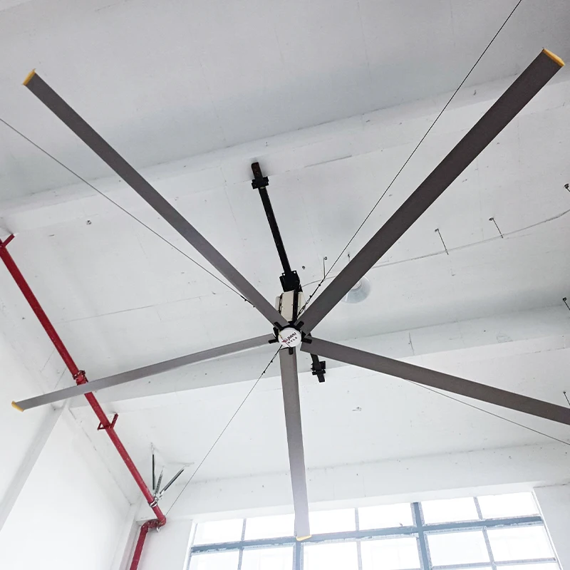 24Ft 7.3M Industrial Hvls Ceiling Fan Big Fan OEM Customized Motor ISO9001 CE