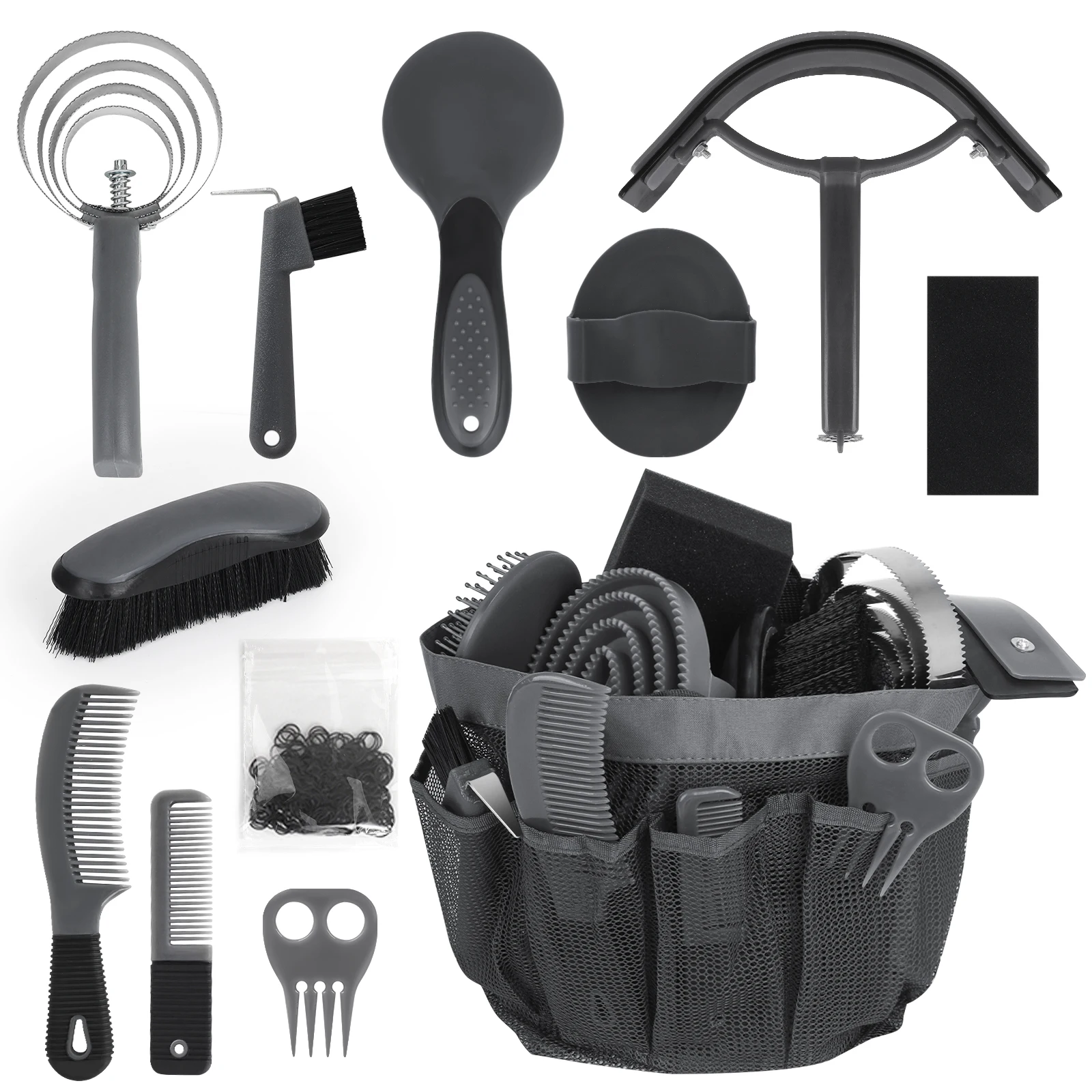 horse-grooming-kit-11-pcs-–-complete-horse-brushes-care-supplies-set-with-organizer-tote-bag-equipment-gifts-for-horse-owne