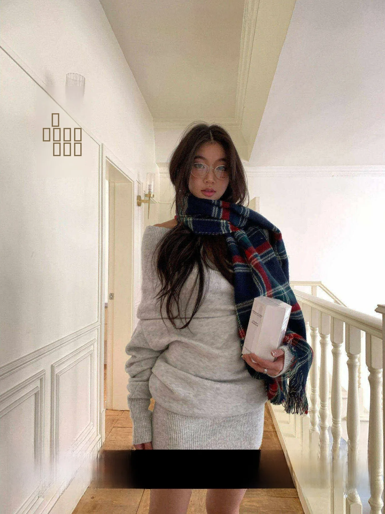 

Fortunee Autumn Winter New Sle One oulder Pleated Knit Dr Long Sve Bodycon ort Skirt Warmth Heating Regular Sve