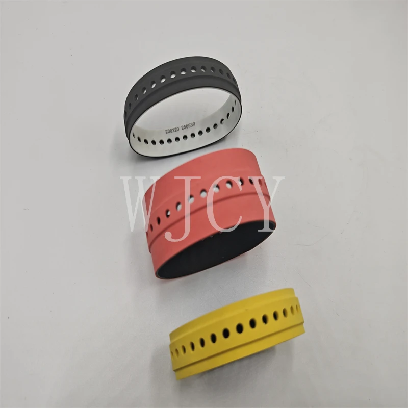 

Red 220x38mm 230*20 M2.015.357 SM74 Printing Machine Suction Belt Slow Down Belt