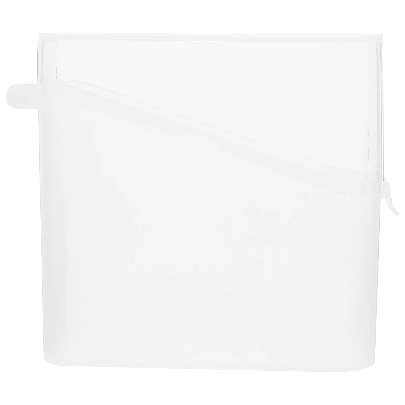 

1pc Tea Bag Storage Box Cheese Keeper Airtight Fridge Container PP Material Food Grade Sliced Holder For Refrigerator Dustproof