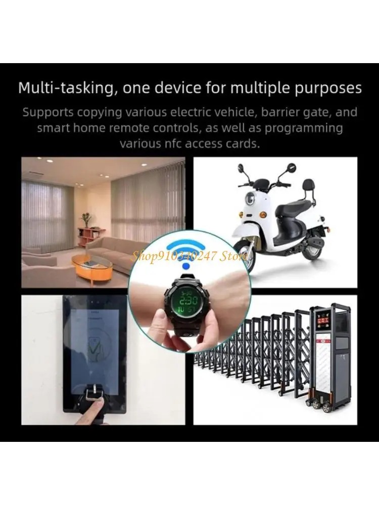 

Q22A Беспроводные умные часы Дубликаторы ключей 433/315 МГц Клонирование автомобильных ключей для автомобиля