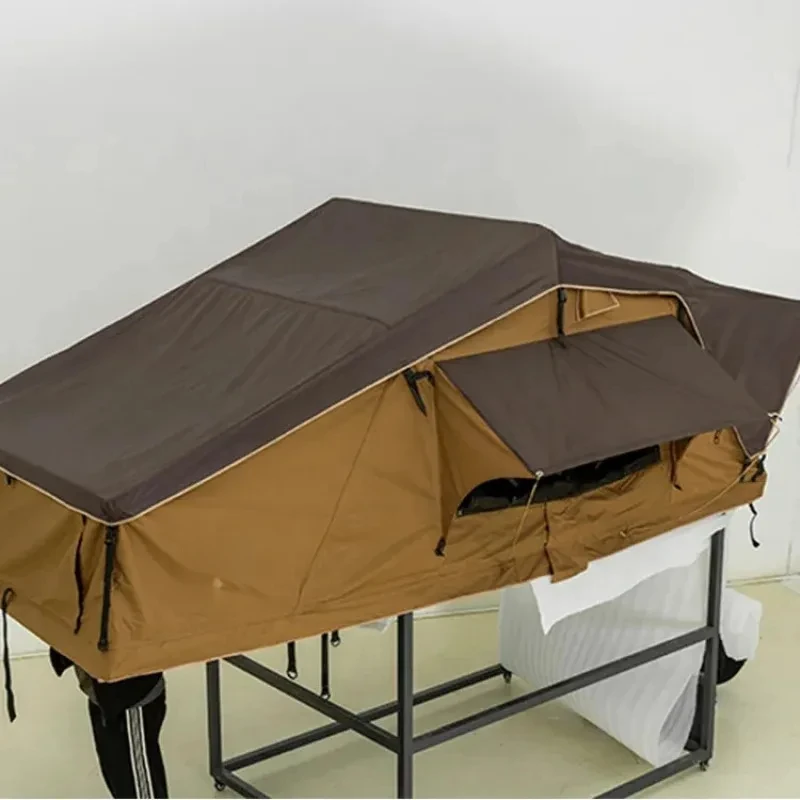 

Outdoor Waterproof Camping With Inside Sleeping and Large Top Roof Car Tent