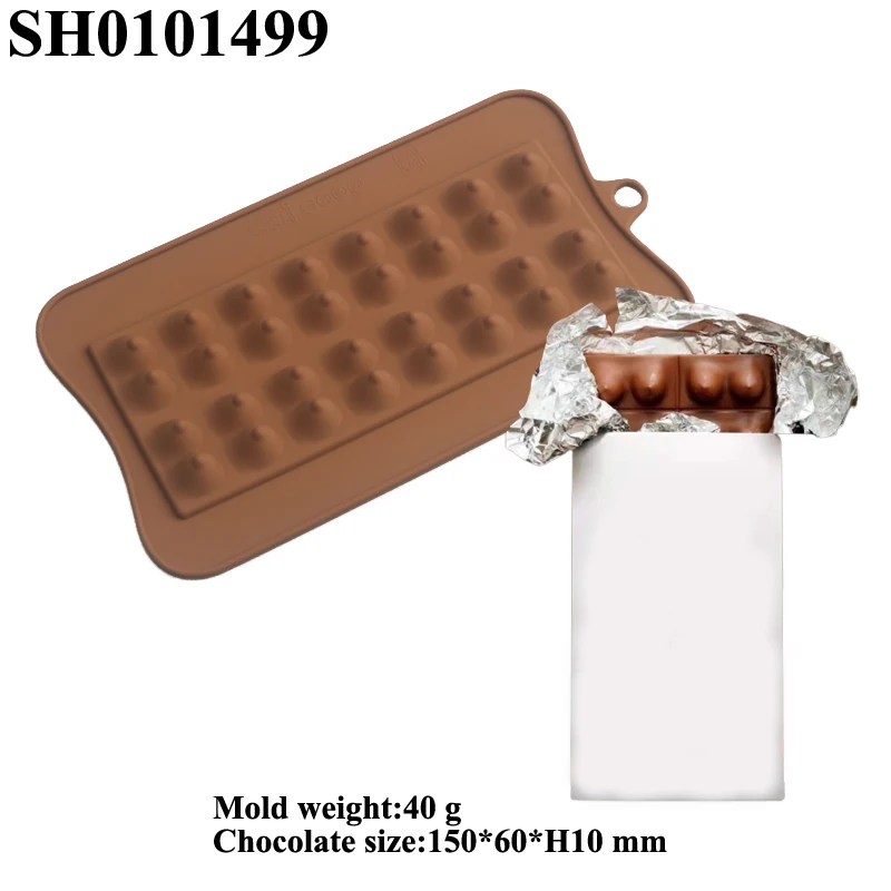 Chocolate Bar Moulds Food Grade Silicone Chocolate Molds 18 Options Available Blocky Choc Candy Mold Confectionery Baking Tools