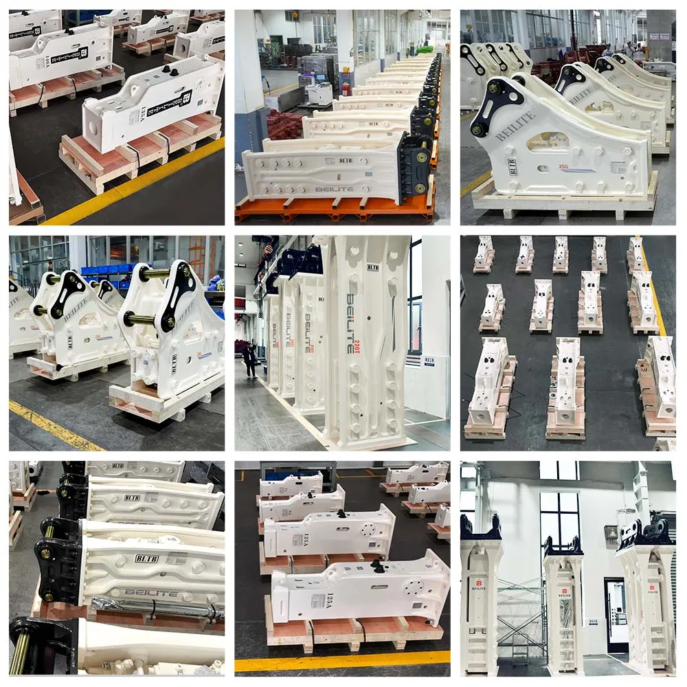 قواطع هيدروليكية BLT-175 لحفارات Hy undai R450 Sumitomo SH460 40-50T قواطع هيدروليكية كبيرة لتشذيب سد الطاقة الكهرومائية