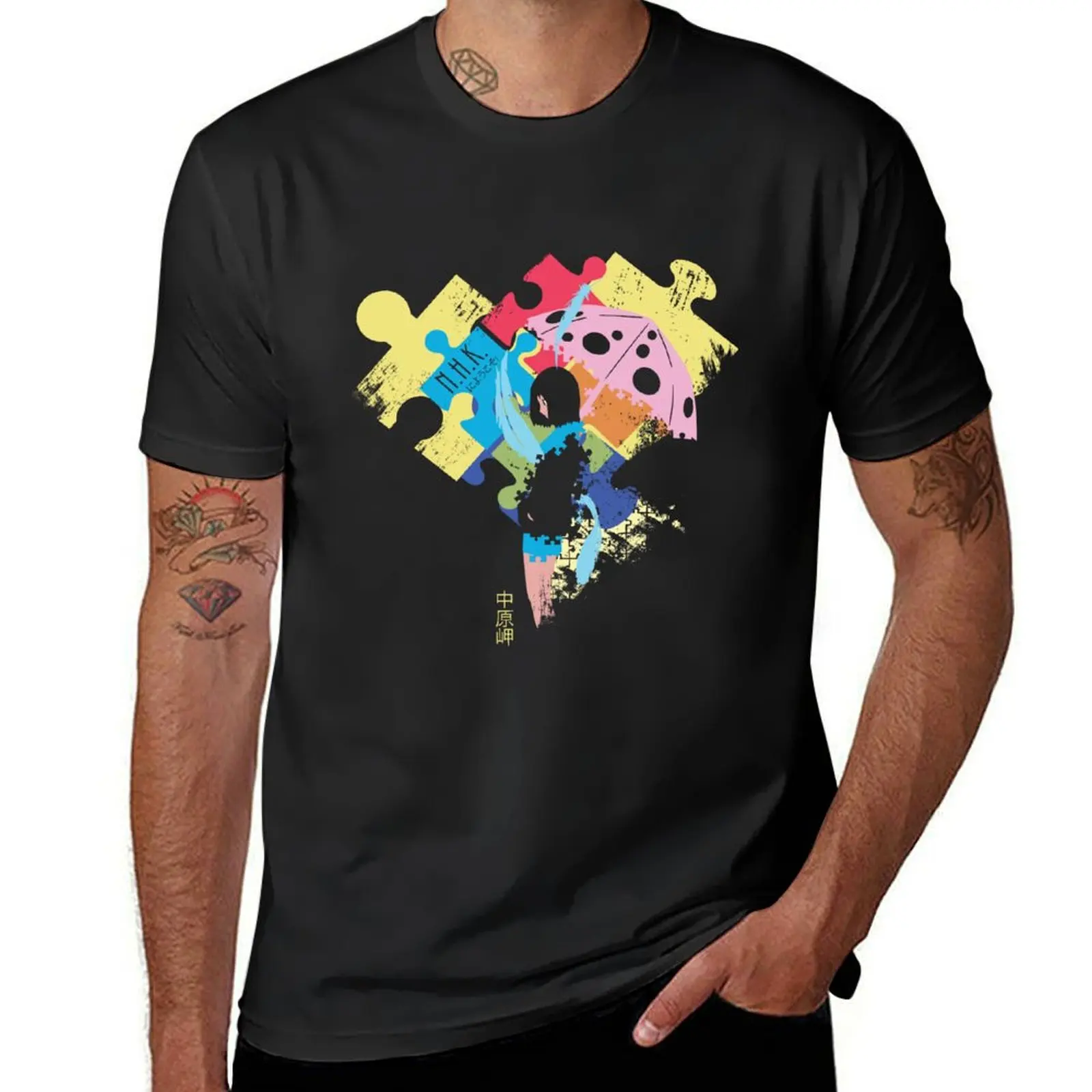 Welcome to the Puzzle T-Shirt oversizeds Blouse heavyweight t shirts for men