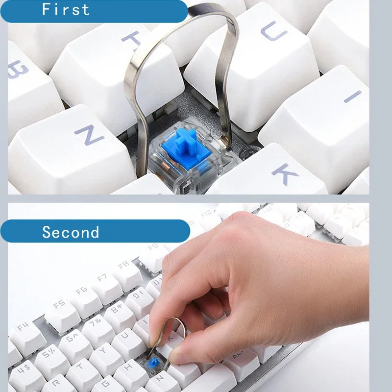 メカニカルキーボード用の金属製スイッチ,交換用ツール