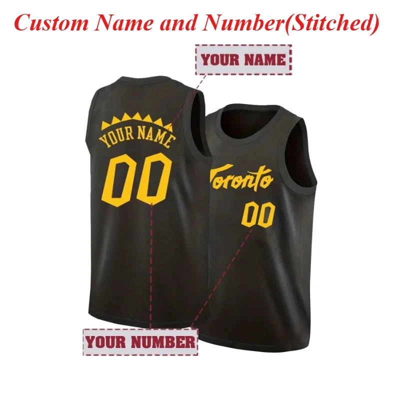 

Дышащий жилет с вышивкой имени и номера на заказ, баскетбольный трикотаж Торонто, спортивный топ без рукавов для мужчин, топы на бретелях