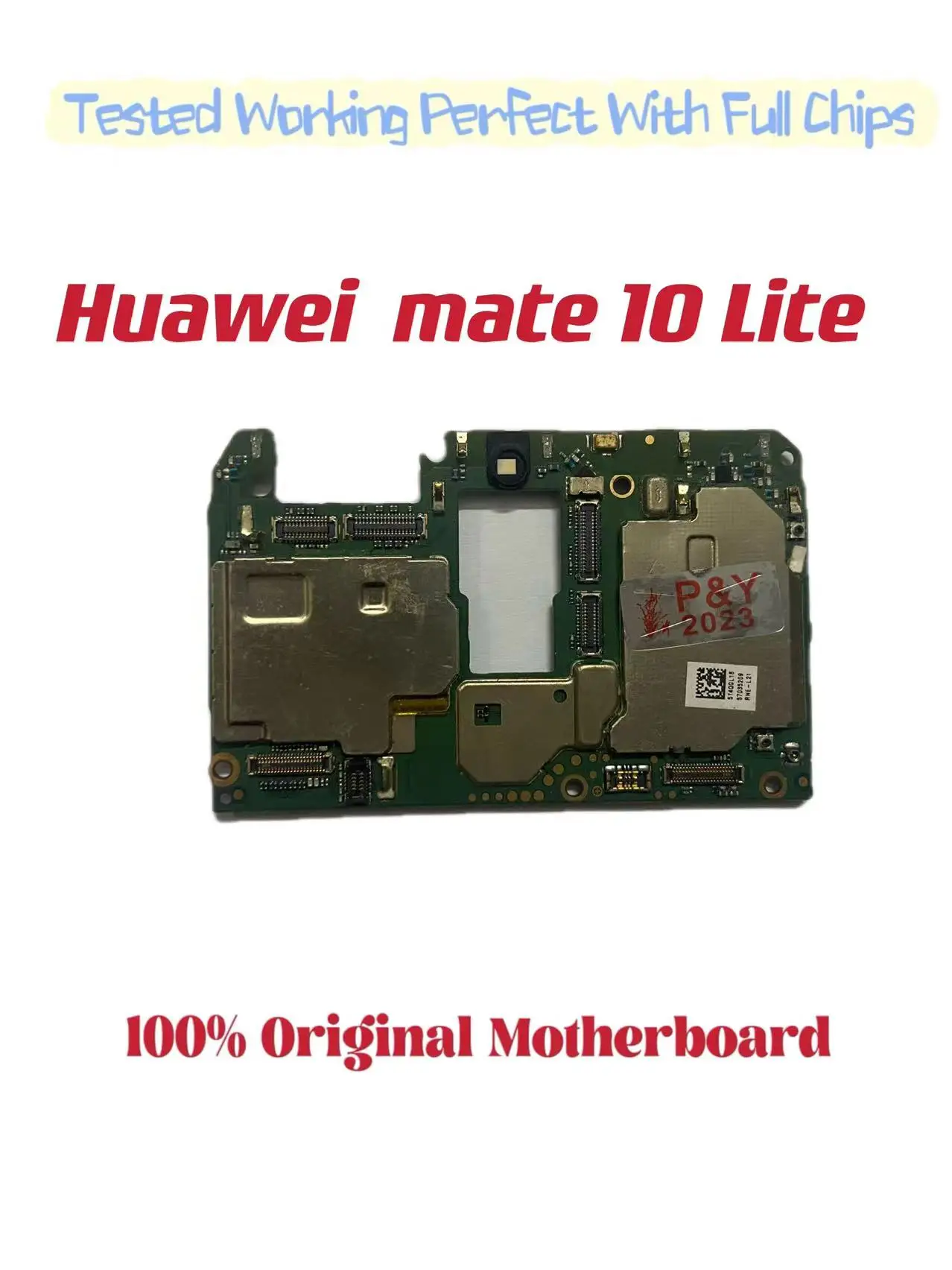 

Original Unlocked Main Board for Huawei, Mainboard Motherboard, Chips Circuits, Flex Cable, Mate10Lite