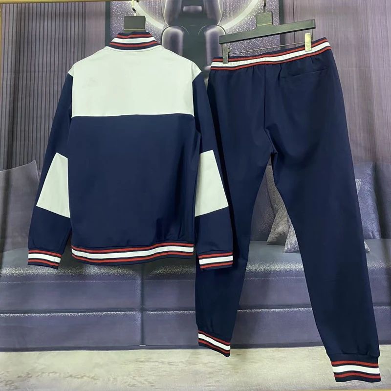 

Hooded Fall Sports Suit Men's Sweatshirt 2023 Clothes Men's Casual Long Sleeve Fashion Jacket Two-Piece Set