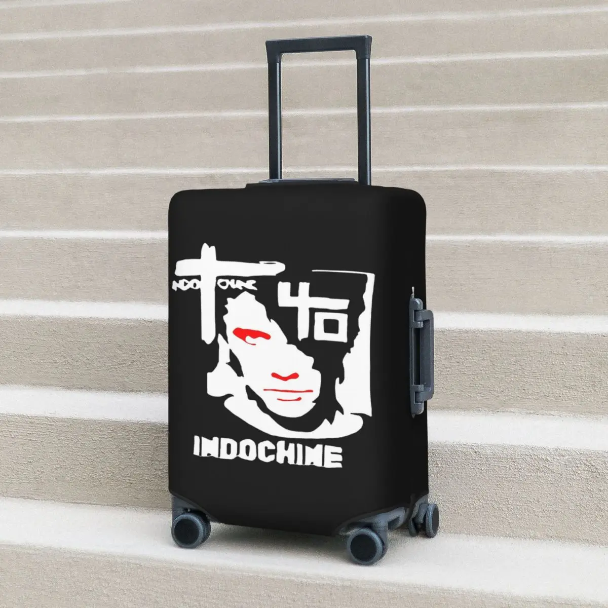 

Indochine Suitcase Cover Protection Elastic Travel Luggage Protector Covers for 18-32 Inch