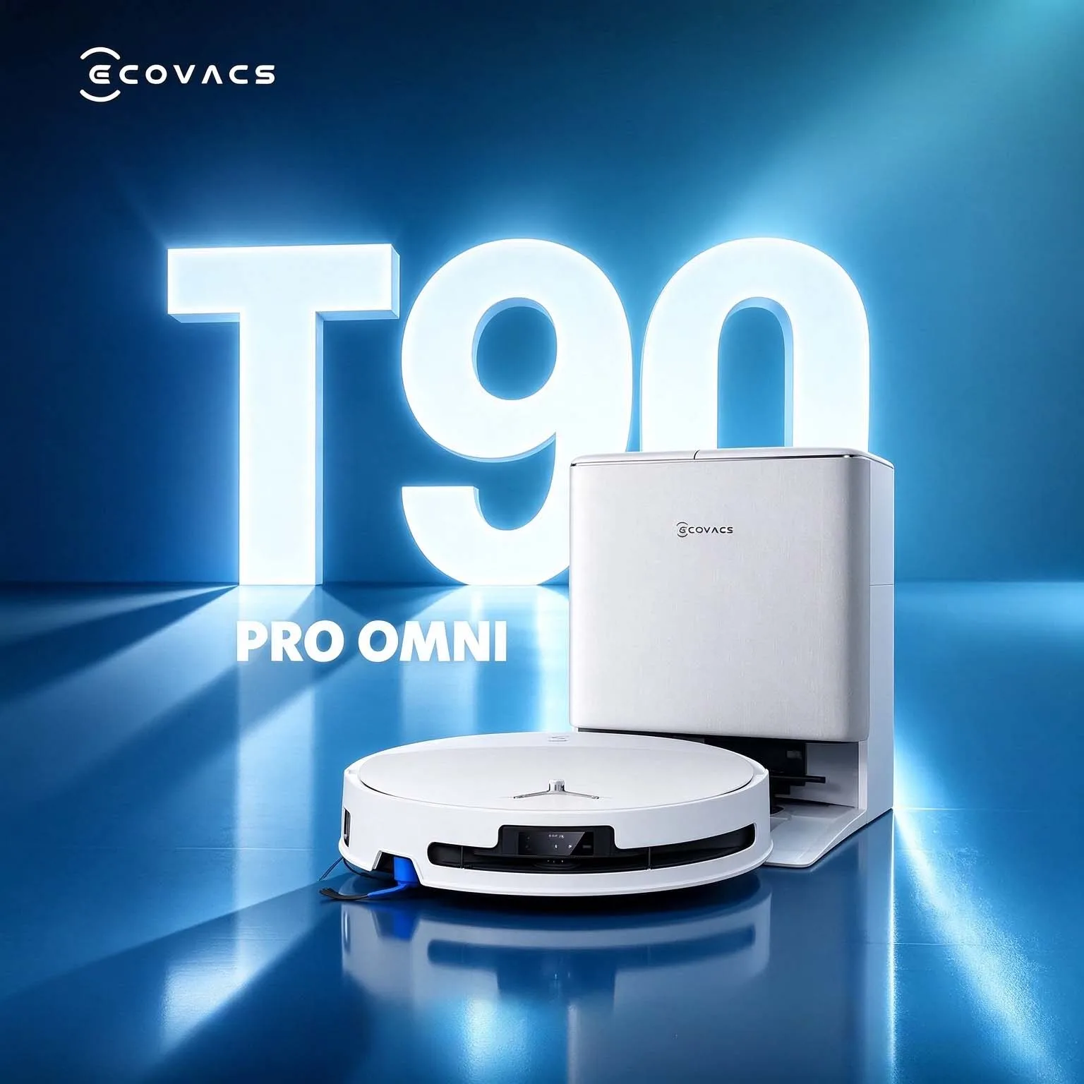 2026 Hot Sale! ECOVACS T90 Pro Omni Genuine Robot Vacuum Cleaner and Mop with Suction Automatic Cleaning Robot for Office Home