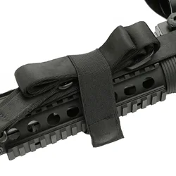 Magnetic Sling Staging Strap Universal Strong Magnets Gun Belt Solution Easy to Place On Rifle & Fold The Sling Back Up