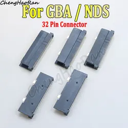 1 Piece For GBA Slot 32 Pin Cartridge Card Reader Slot Connector For DS NDS Game Cartridge Card Reader Slot Repair Replace Parts