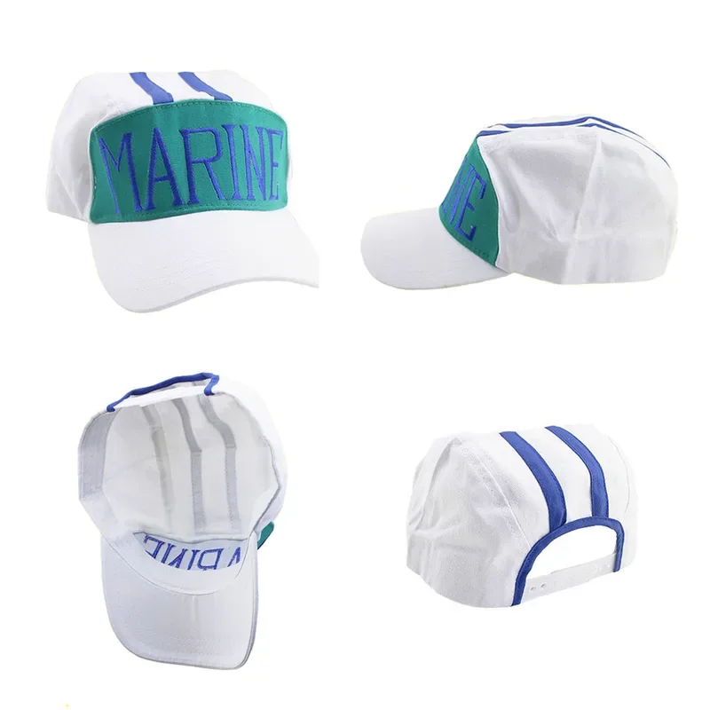 Live action Navy cosplay hat sakazuki disguise baseball cap adult men cosplay CTX Halloween Fantasia props