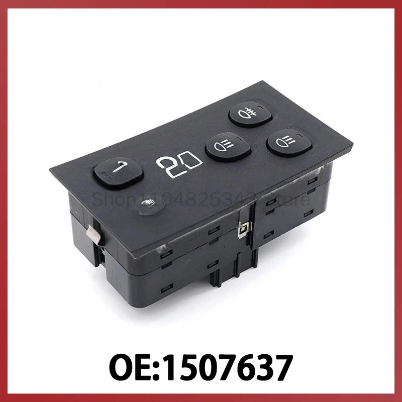 

1507637 Suitable for Scania truck headlight fog light adjustment switch, headlamp button combination switch