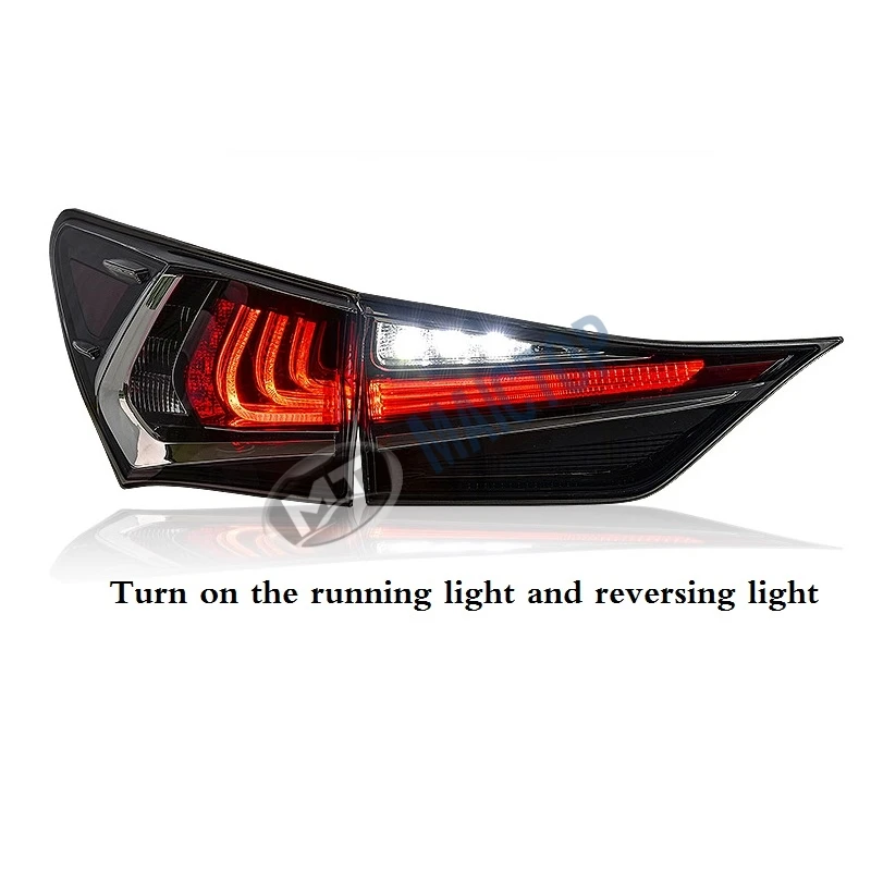 Maictop systèmes d'éclairage automatique Conversion feu arrière feu arrière LED pour GS GS250 GS350 GS300 feu arrière 2013-2020